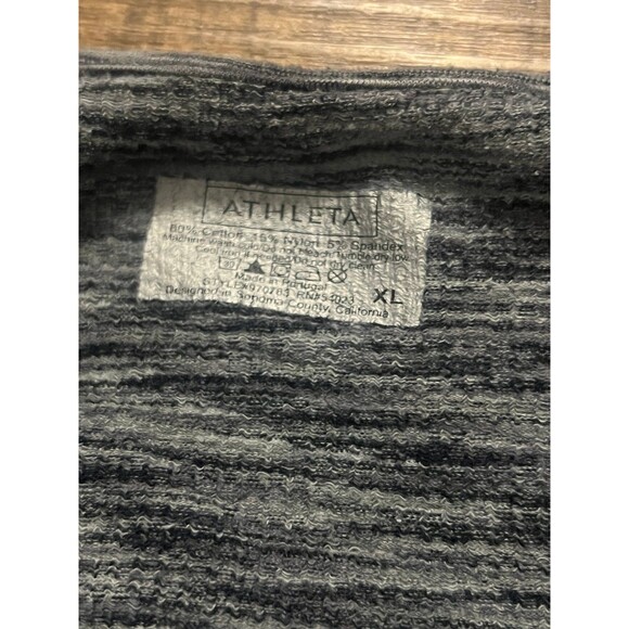 Athleta grey gray heathered marled breathe tank - Picture 4 of 4
